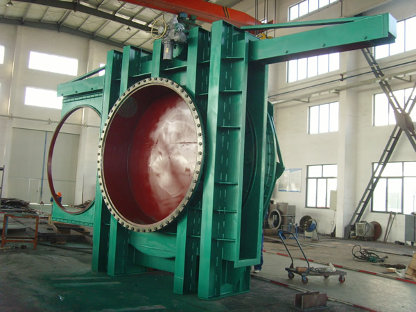 電動敞開式盲板閥